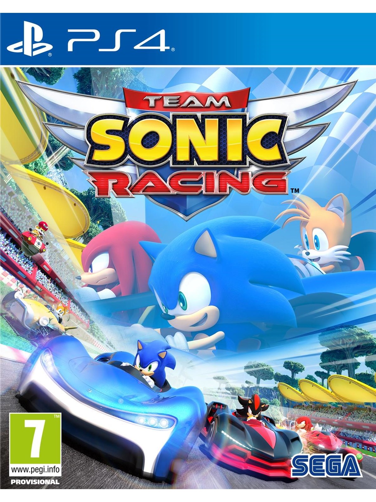 Team Sonic Racing - Sony PlayStation 4 - Rennspiel - PEGI 7