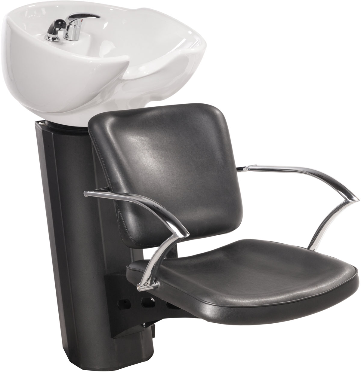 Original Best Buy George V Rückwärtswaschbecken / Schwarz SN-0190210