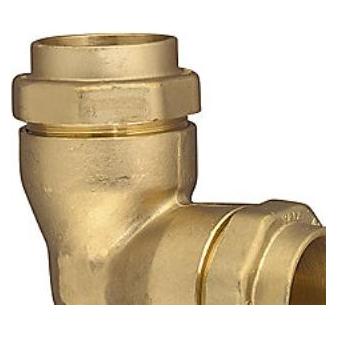 Aalberts Raufoss Water & Gas Isiflo Vinkel 90grader 32mm (Winkelverbindung) (RAU-6211204)