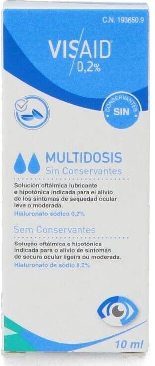 AVIZOR Visaid 0,2% Multidosis 10 ml