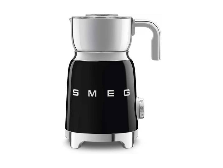 SMEG Milchaufschäumer 50's Style , schwarz, B:18,4cm H:25,1cm T:14,2cm, Milchaufschäumer, Milchaufschäumer