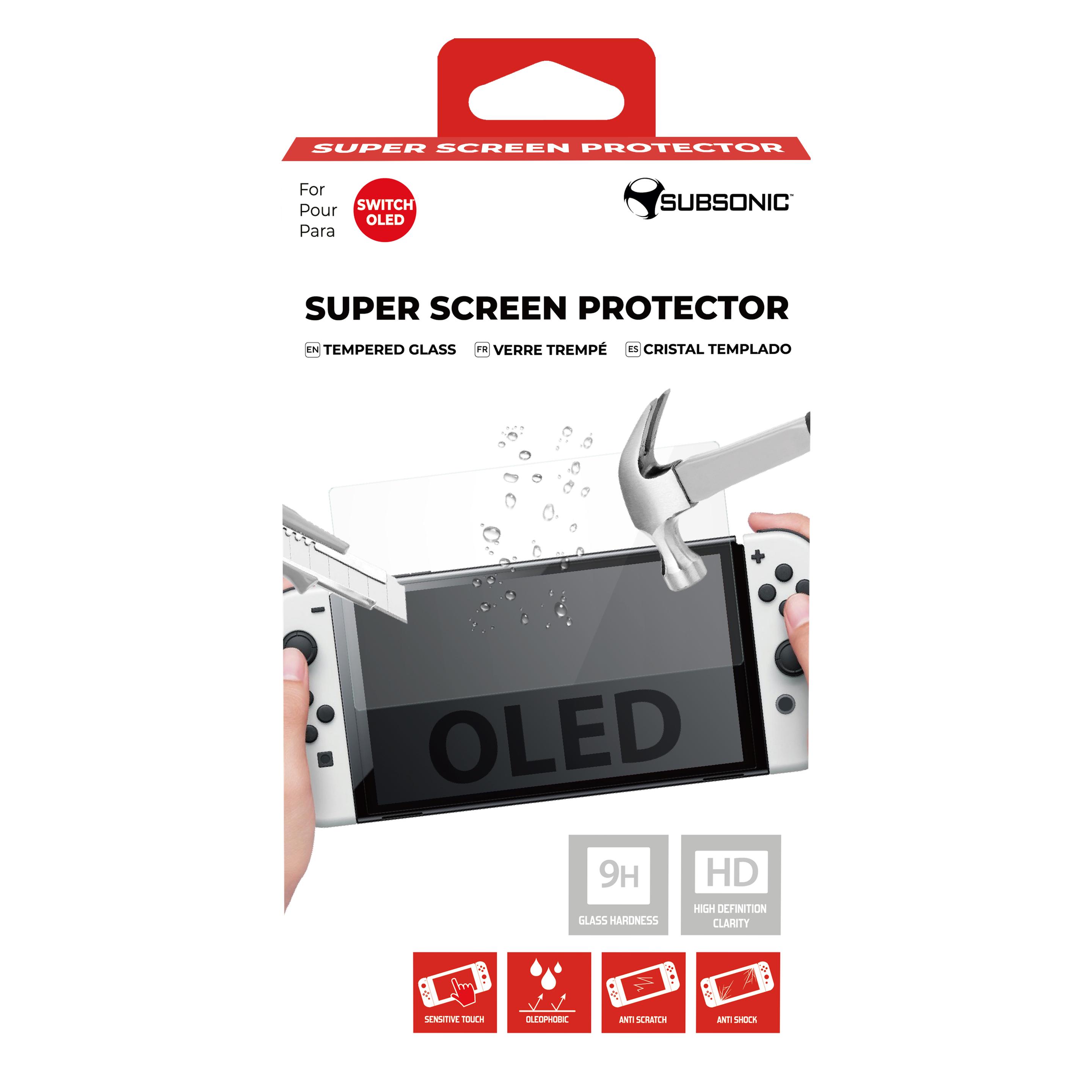 Subsonic Super Screen Protector Tempered Glass for Nintendo Switch OLED (SA5628)
