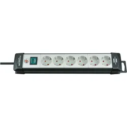 Brennenstuhl 1951560100 power extension 3 m 6 AC outlet(s) Indoor Black, Light G...