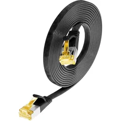 2x Wirewin Slim Patchkabel: U/FTP,7.0m,schwarz (U/FTP, CAT6a, 7 m), Netzwerkkabel