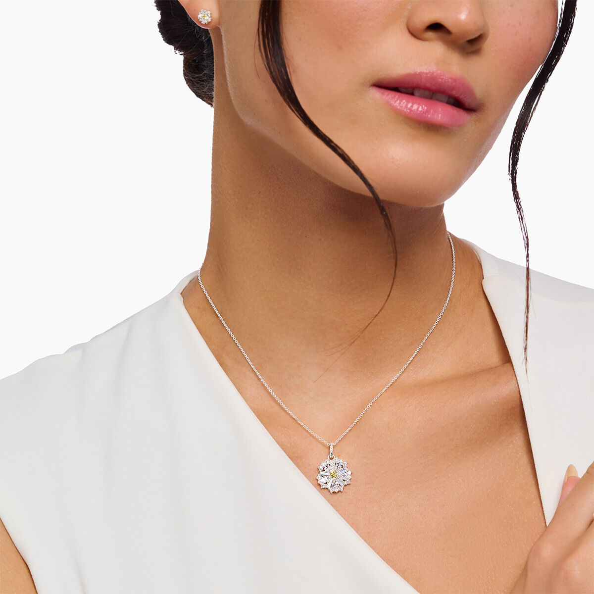 Thomas Sabo cz kukka kaulakoru KE2086-051-4-L45V