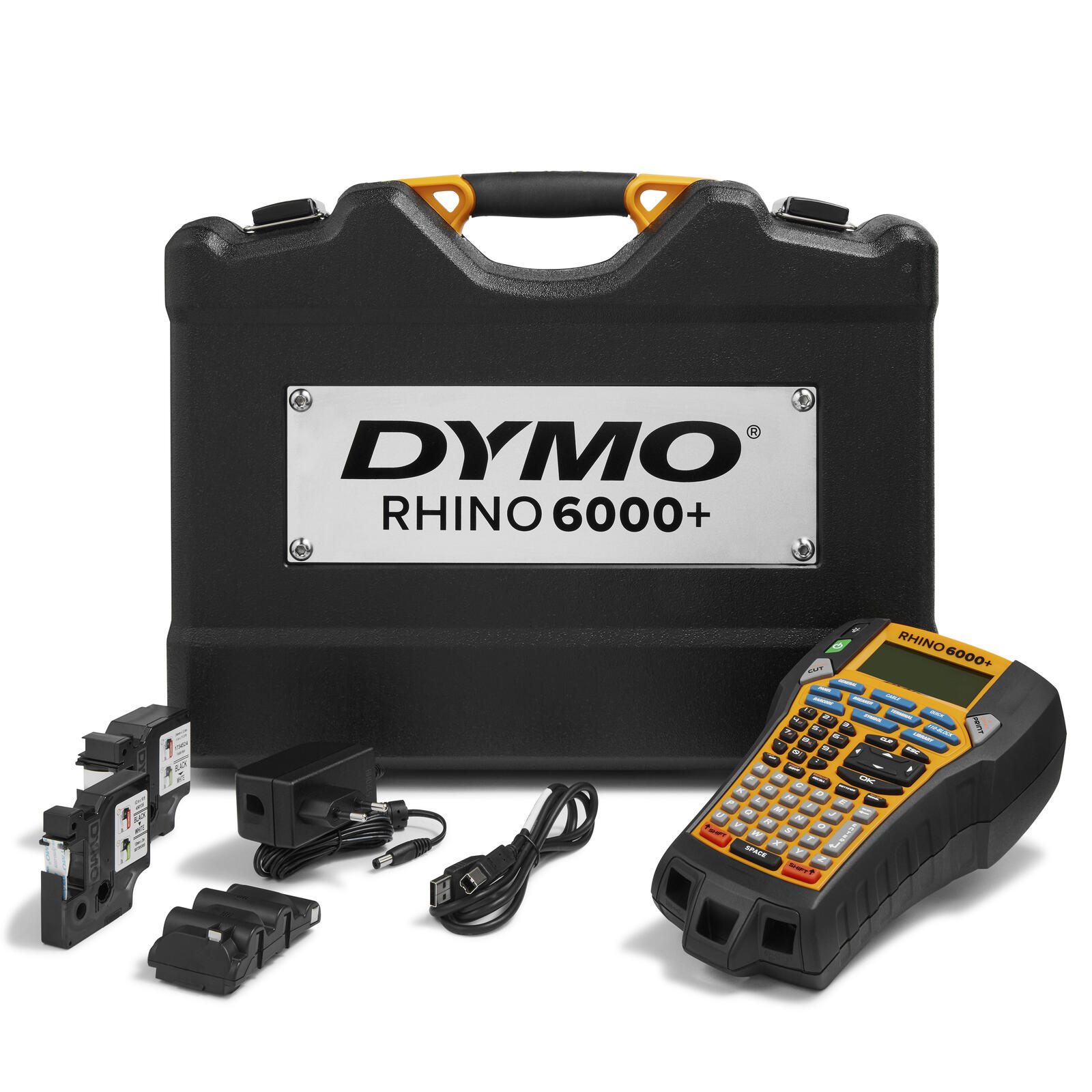 DYMO® Rhino 6000+ Industrielles Beschriftungsgerät, USB - Anschluss, ABC-Tastatur, im KofferSet 2122966
