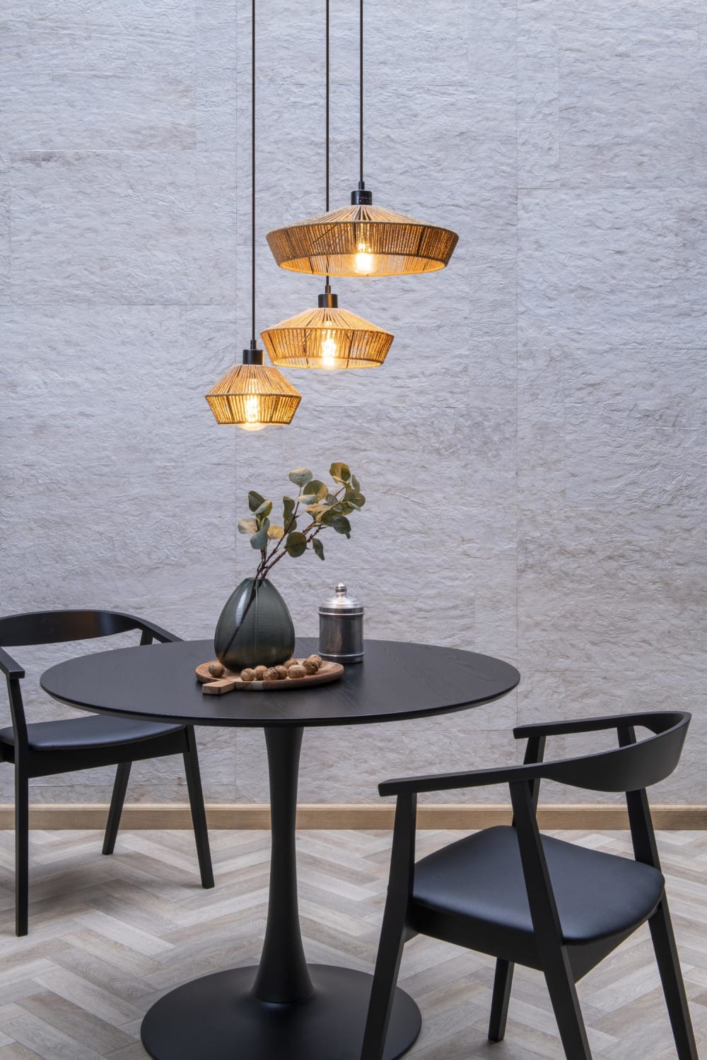 Lucide yunkai suspension diam. 60 cm 3xe27 naturel Multicolore 60x50x60cm