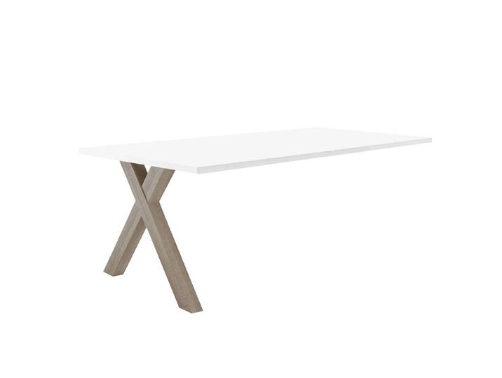 Schreibtisch-Ansatz II 160cm Weiß/Eiche Sonoma Dekor/Weiß