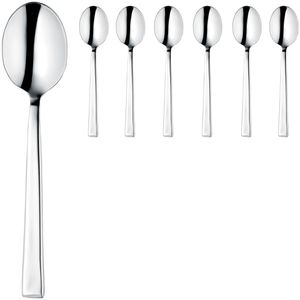 Gräwe Espressolöffel Kopenhagen, 10 cm, Edelstahl 18/10, silber poliert, 6 Stück