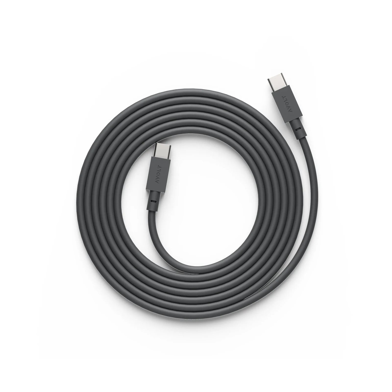 Avolt USB-C naar USB-C oplaadkabel 2 m Stockholm zwart