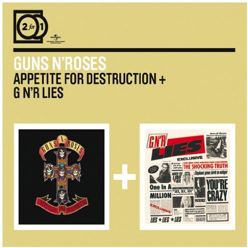 Guns N' Roses - 2 for 1: Appetite for Destruction/G N'r Lies - Preis vom 08.10.2026 07:26:42 h