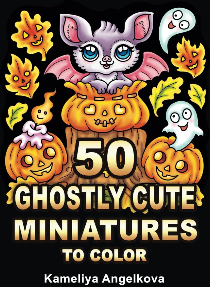 Kameliya Angelkova - 50 Ghostly Cute Miniatures to Color - Preis vom 11.10.2026 15:43:13 h