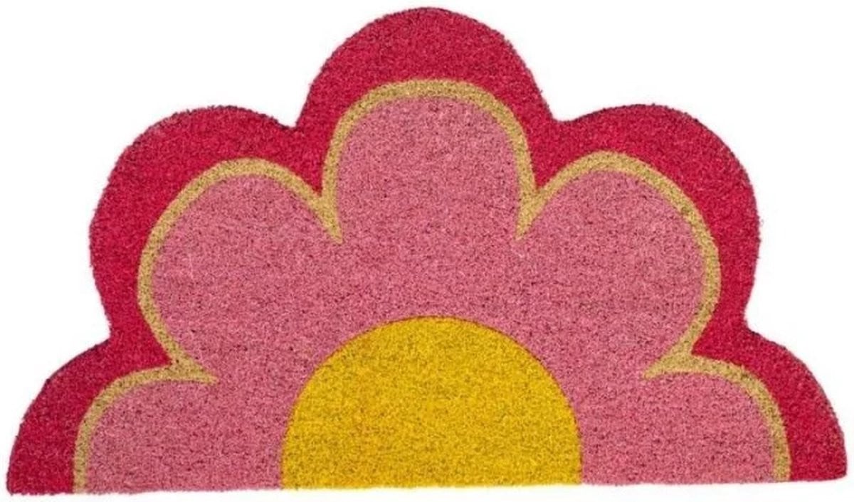 Fisura Deurmat Roze Bloem