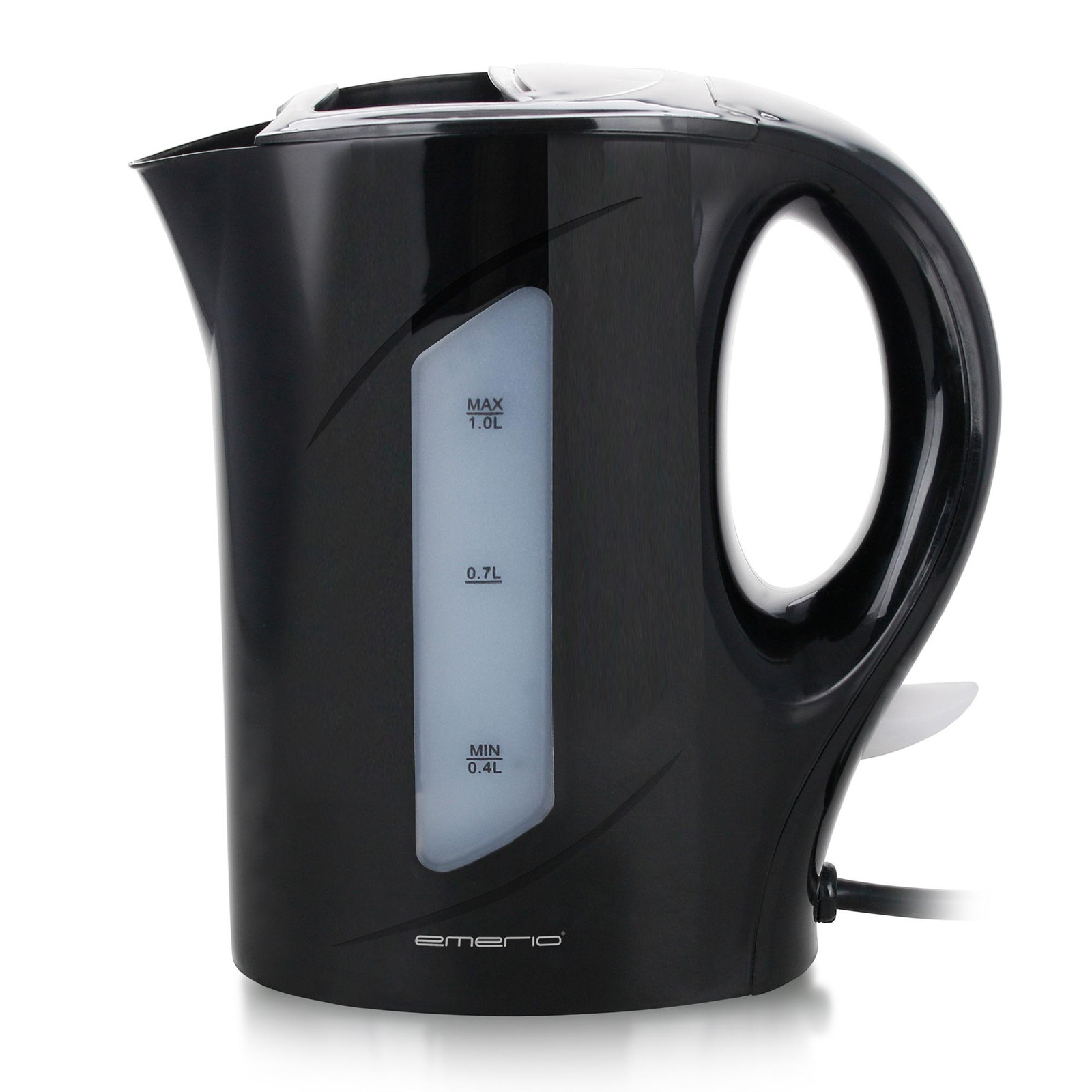 Emerio Waterkoker WK-121616.1 – 1 Liter – 900 W – Zwart