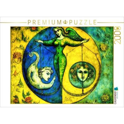 CALVENDO Puzzle Ein Motiv aus dem Kalender Die zwölf Tierkreiszeichen | 2000 Teile Lege-Größe 90x67cm Foto-Puzzle für glückliche Stunden, Sonstige von