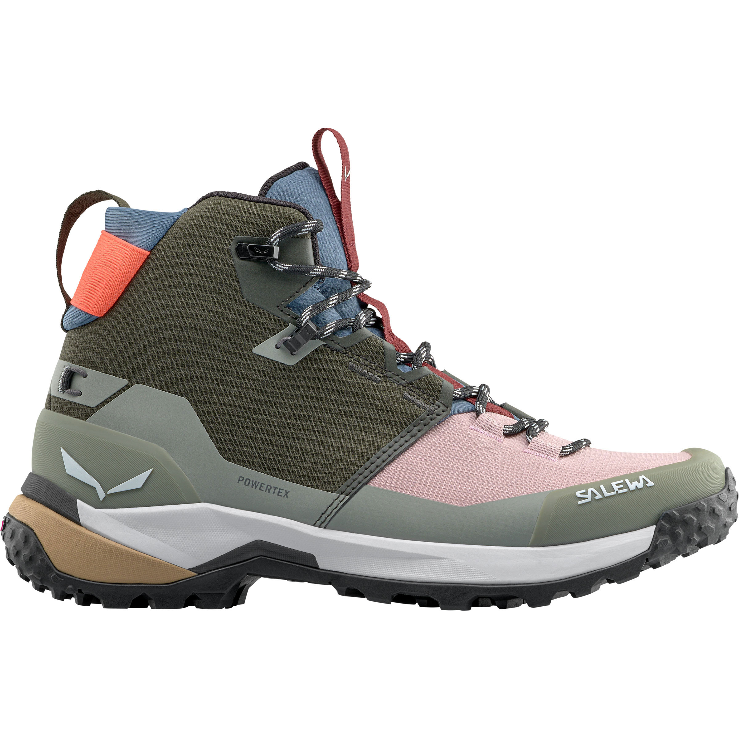 Salewa Puez 2 Mid PTX Damen Wanderschuhe mehrfarbig Größe 39 Trekking Wasserdicht