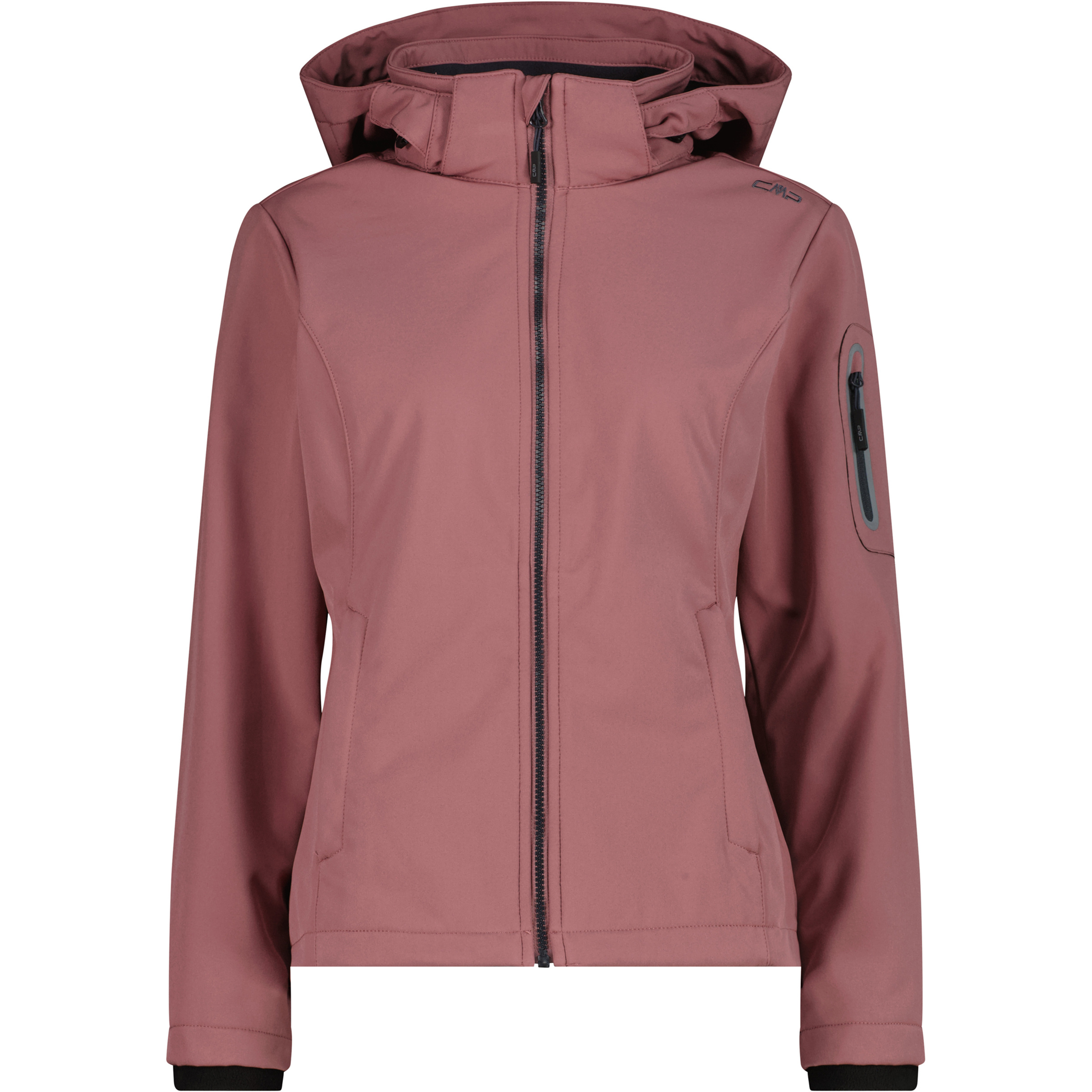 CMP Softshell Damen Softshelljacke pink Größe L Trekking Wasserabweisend Wasserabweisend