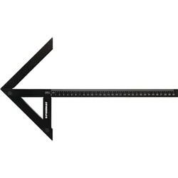 PROMAT Zentrierwinkel Schenkellänge 150 x 130 mm Aluminium schwarz eloxiert
