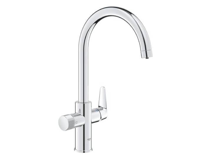 GROHE Blue Pure, Küchenarmatur mit Filterfunktion, C-Auslauf