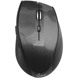MediaRange Optische Funk-Maus »Highline MROS207« schwarz, 7.3x4.3x11.4 cm