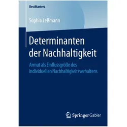 Determinanten der Nachhaltigkeit, Fachbücher von Sophia Lessmann