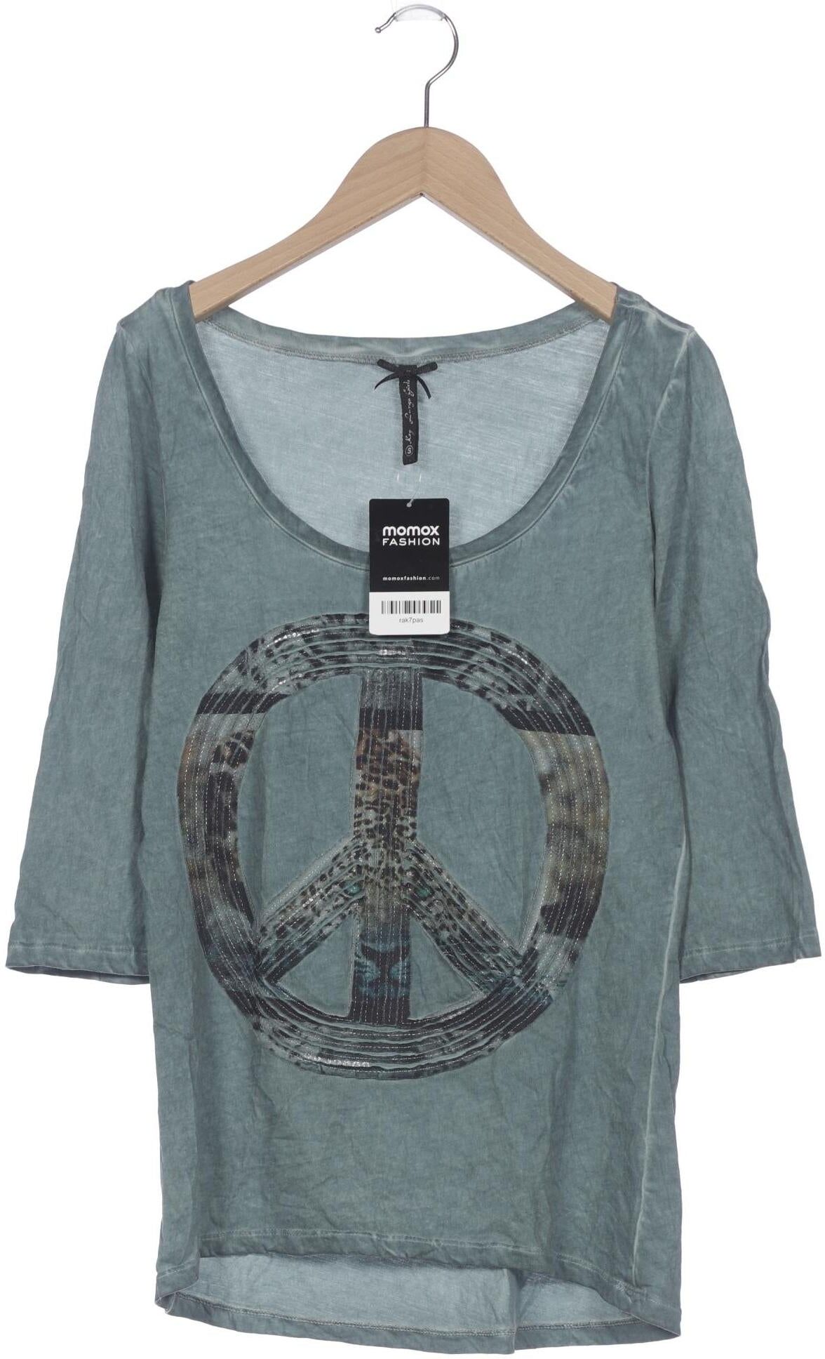 Key Largo Damen Langarmshirt, Türkis, Gr. S, kein / Etikett - Second Hand