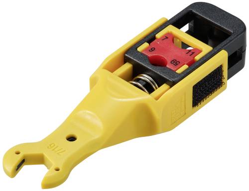 TRU COMPONENTS TC-11992200 Abisolierer für RG 59/6/7/11 Koaxkabel Abisolierlänge: 6.35mm 1St.