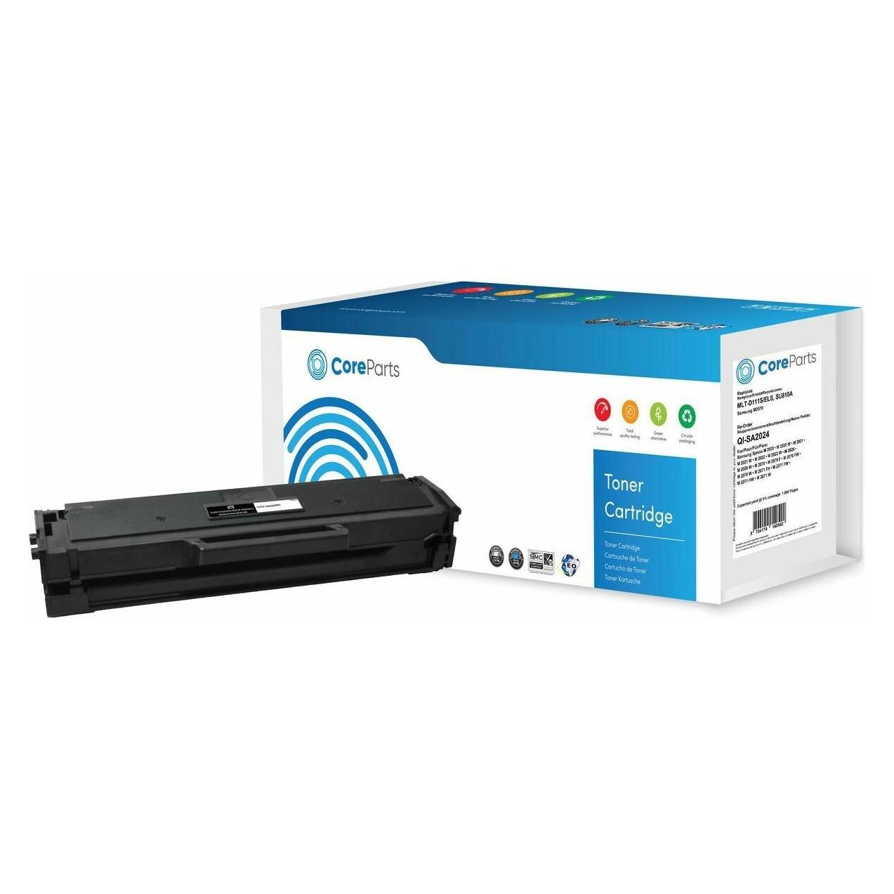 CoreParts QI-SA2024 Tonerkartusche (e) Kompatibel (BK) (QI-SA2024)