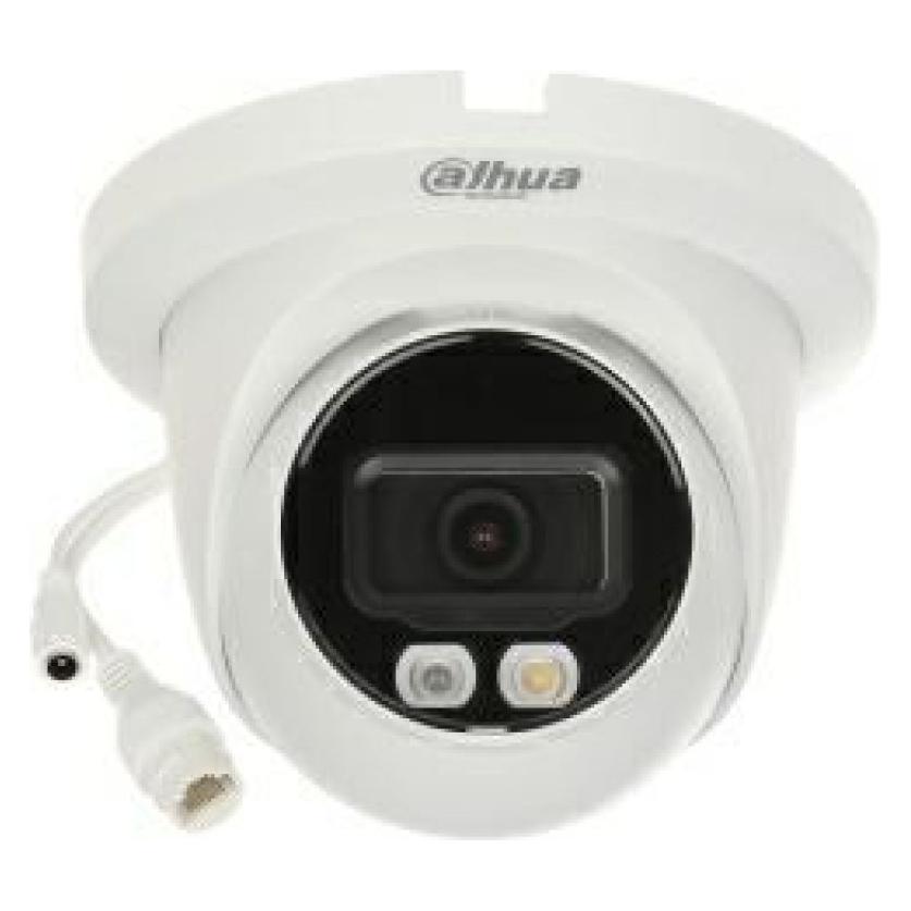 Dahua CCTV 5MP Smart Dual Light Fixed-focal Eyeball WizSense Network Camera, DH-IPC-HDW2549TP-S-IL-0 (DH-IPC-HDW2549TP-S-IL-0280B)
