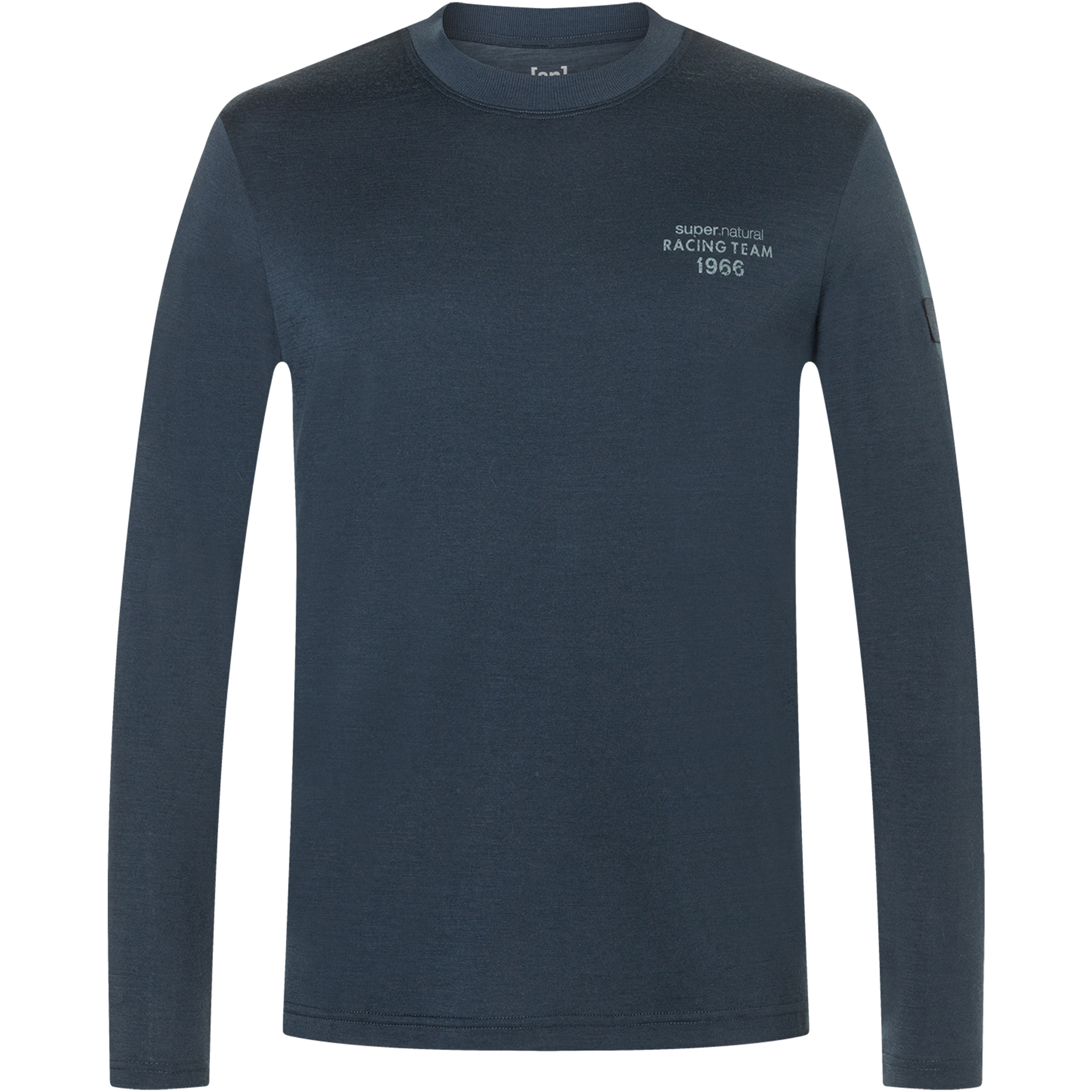 Super.Natural Racing Team J Herren Longsleeves blau Größe L Lifestyle Hautfreundlich Merinowolle