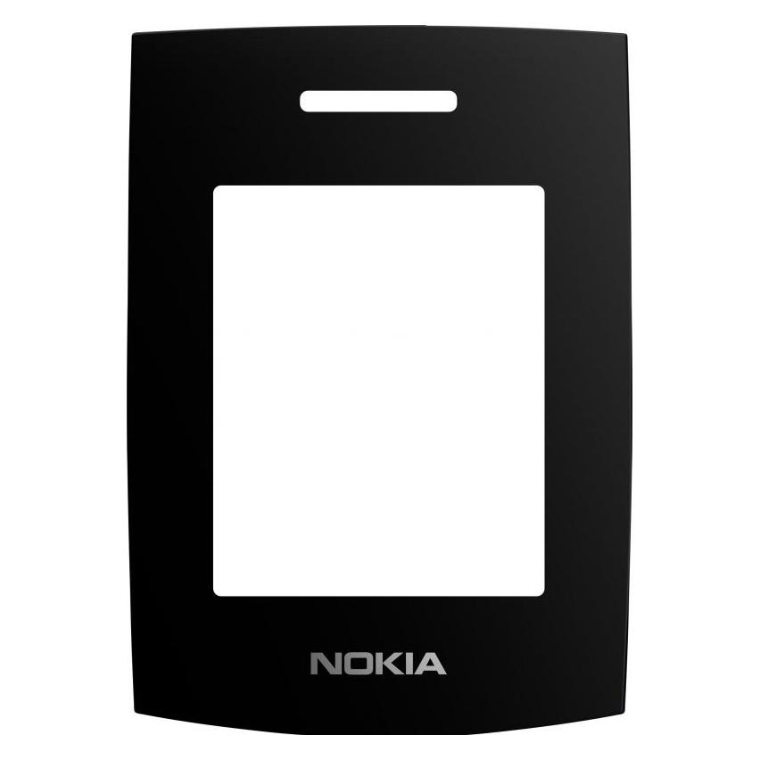 Nokia Front Glass fur 105 4G 2nd Edition, Black (Display) (60688081)