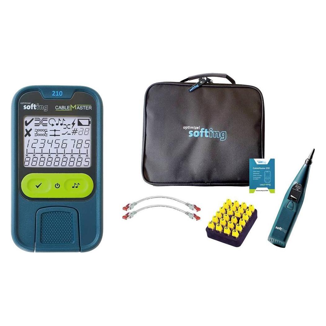 Softing Psiber) CableMaster 210 KIT (Kabeltester) (CM210kit)