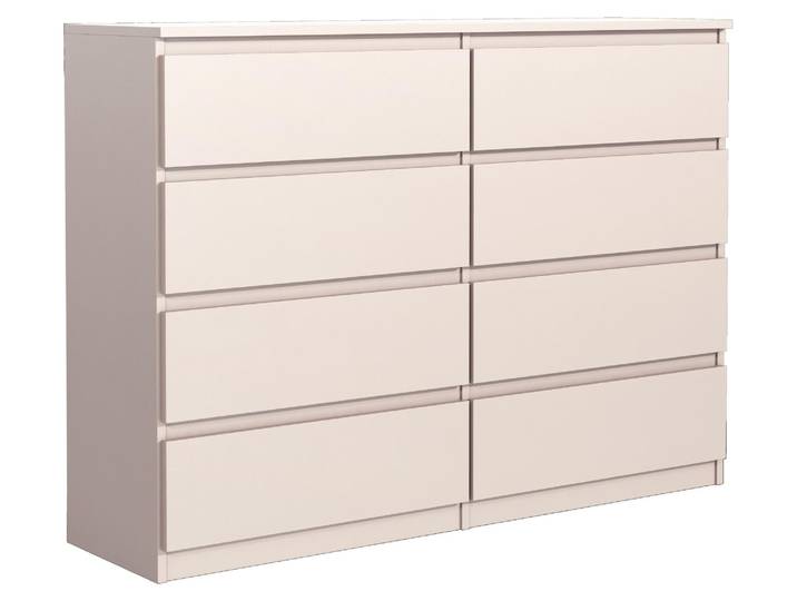 Moderne Kommode 100 cm mit 8 Schubladen und viel Stauraum