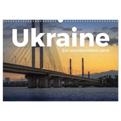 Ukraine - Ein wundervolles Land. (Wandkalender 2027 DIN A3 quer), CALVENDO Monatskalender