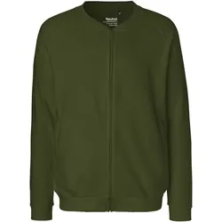 Neutral Unisex Bio Sweatjacke O73501 military M