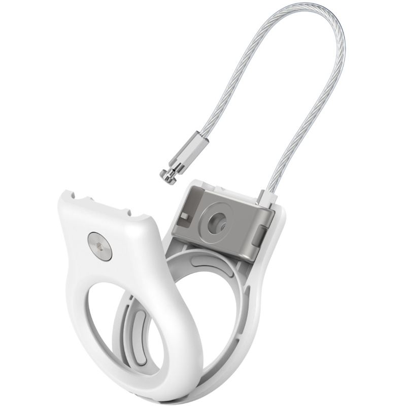 BELKIN SECURE HOLDER W/ WIRE LOOP F/ APPLE AIRTAG WHITE