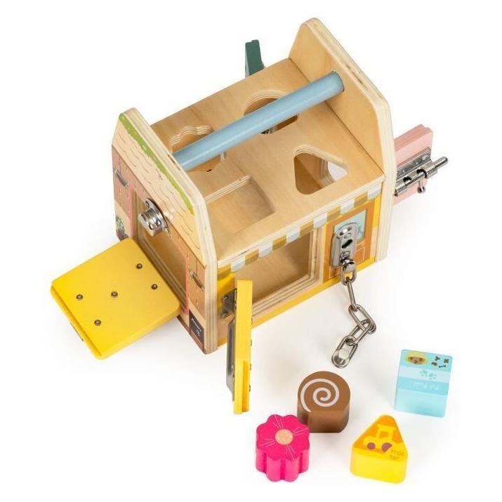 EcoToys Motorikwürfel aus Holz (2555)