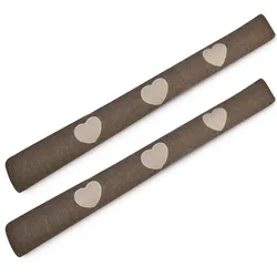 ZUGLUFTSTOPPER Tuuli HR 8x100cm Braun (2tlg)
