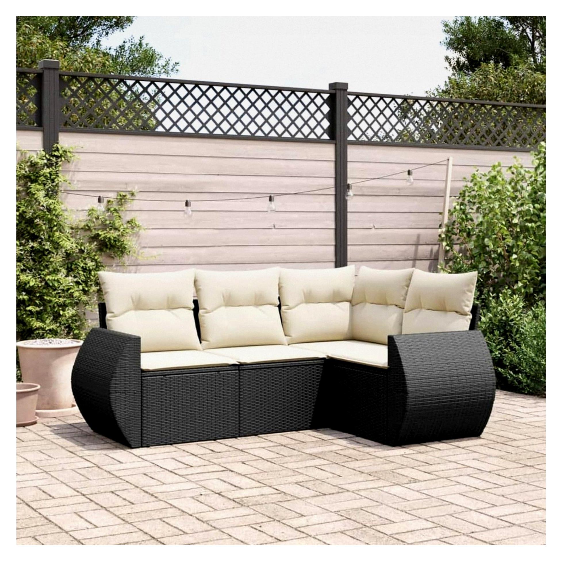 Gartenlounge mit Stauraum für den Balkon
