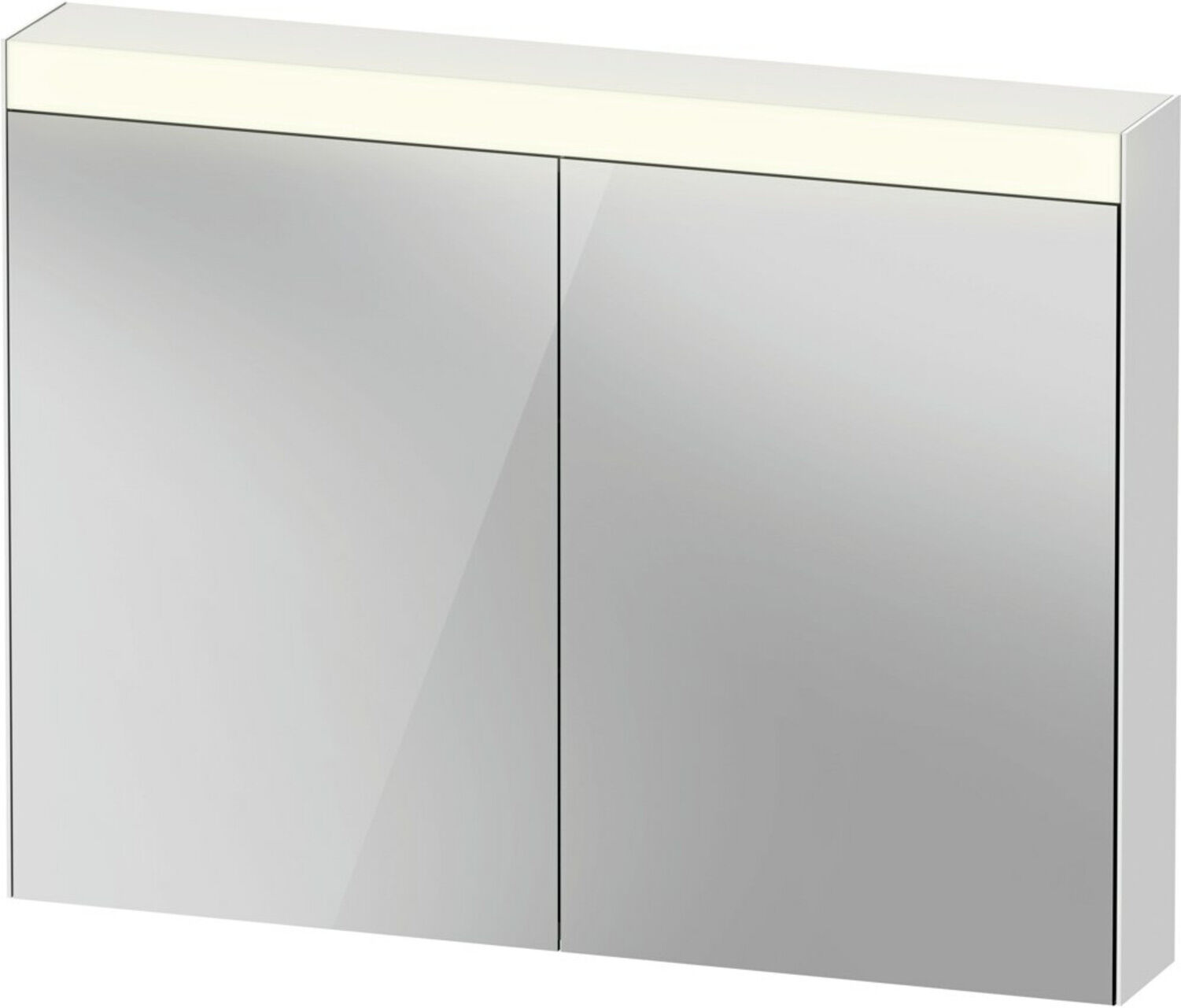 Duravit Spiegelschrank Best Version 101x14,8x76cm, 18 W, 2 Türen, LED (LM7842000000)