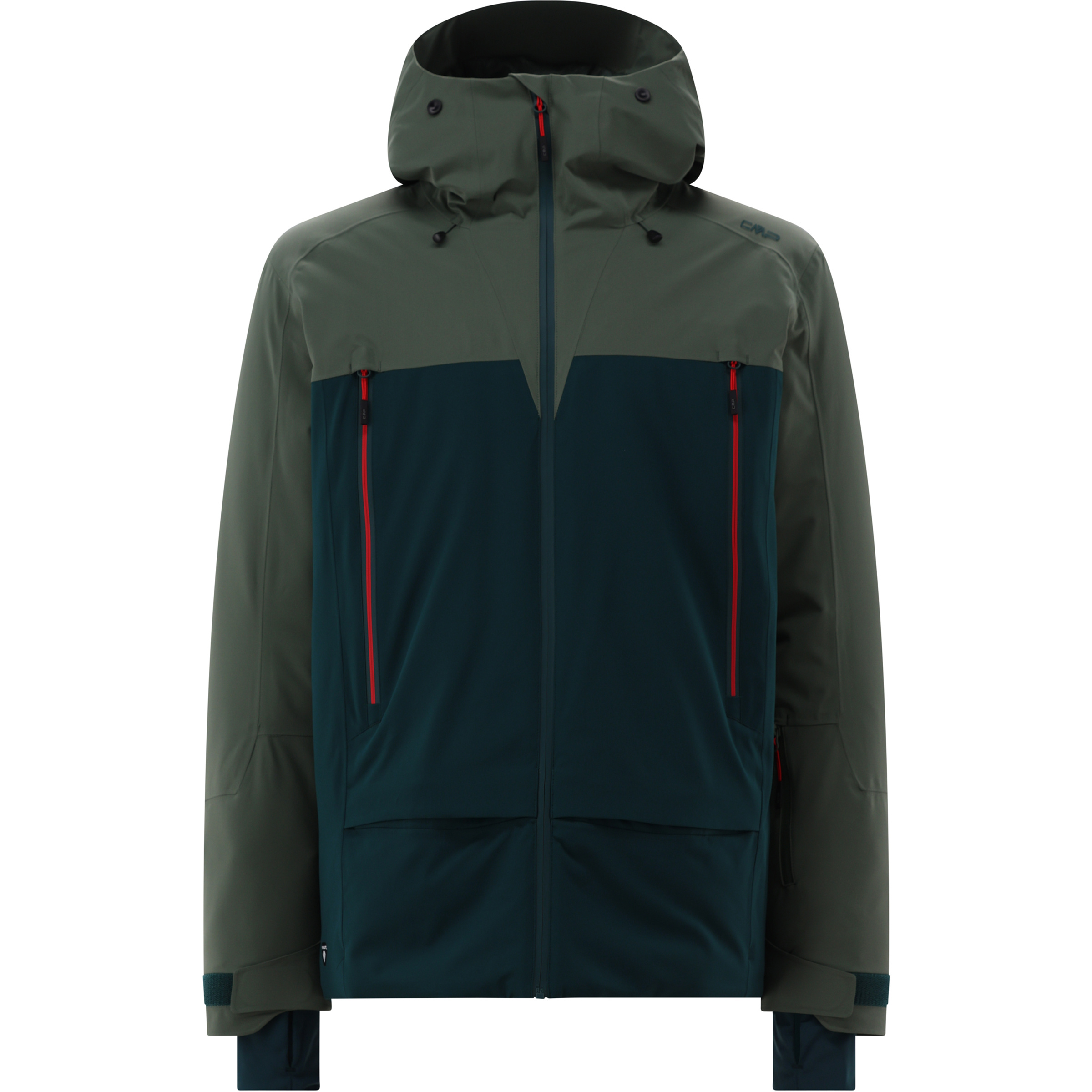 CMP Herren Kunstfaserjacke schwarz Größe XXL Freeride | Skifahren Atmungsaktiv Wasserabweisend