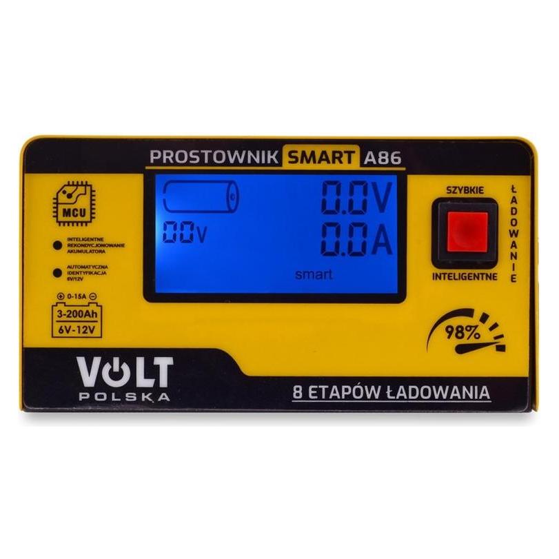 Volt Polska Smart Volt Gleichrichter Polska 6V/12V 15A A86 (29459)