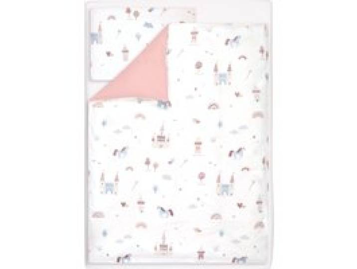 LIVARNO® Parure de lit bébé réversible, 3 pièces (princesse)