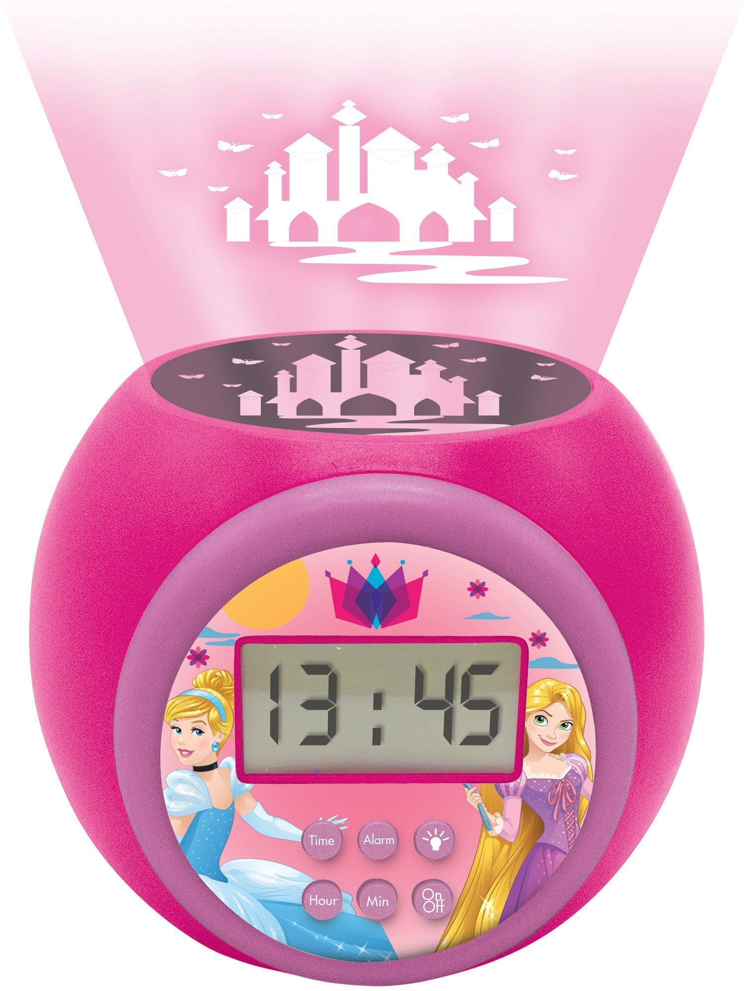 Lexibook - Disney Princess Projector alarm clock (RL977DP)