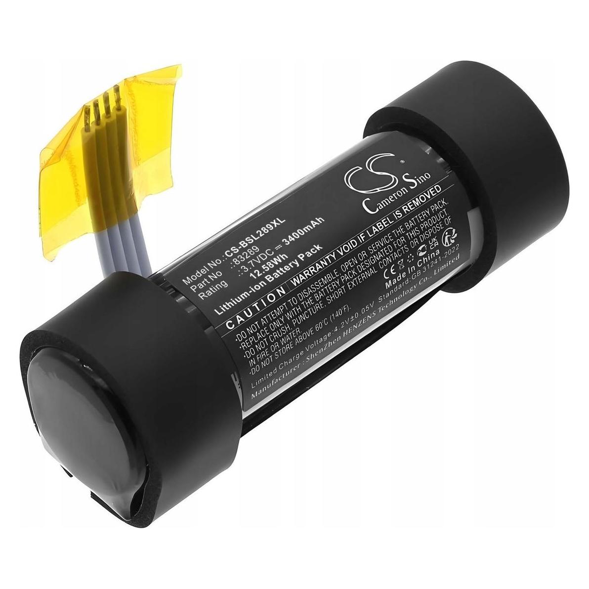 CS Cameron Sino Akumulator Bateria Typu 83289 Do Głośnika Bose Soundlink Sound Link Flex / Cs-bsl289xl (3400 mAh) (CAMERON SINO)