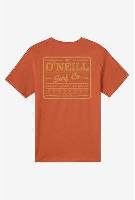 O'Neill s Quality Block Classic T-Shirt in Chutney, Size Large