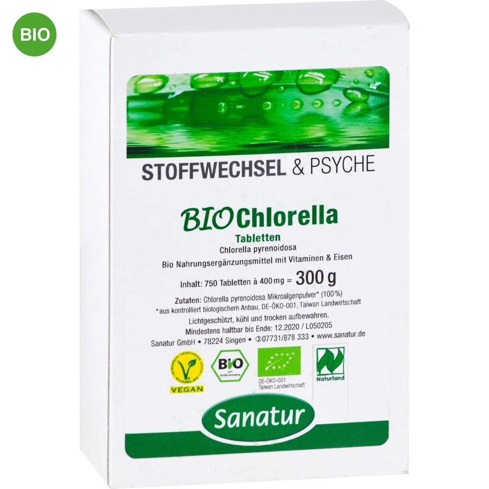Sanatur GmbH Biochlorella Pyren Sanatur Tabletten 07366483