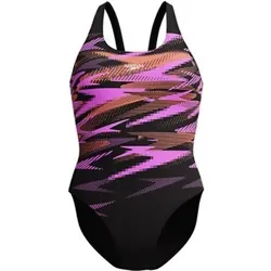 SPEEDO Damen Schwimmanzug Womens HyperBoom Placement Mus, Größe 40 in Orange Orange