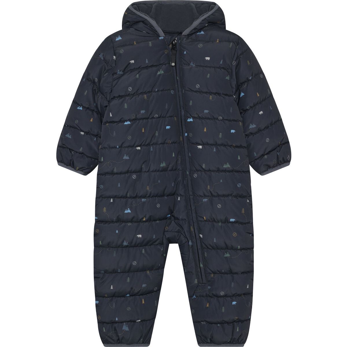 Color Kids Baby Coverall Quilt & AOP 742711 turbulence (1922) 74 742711-1922-74