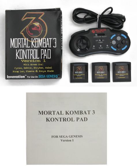 Innovation Mortal Kombat 3 Kontrol Pad-Version 1 (Sega Mega Drive) Gebruikt